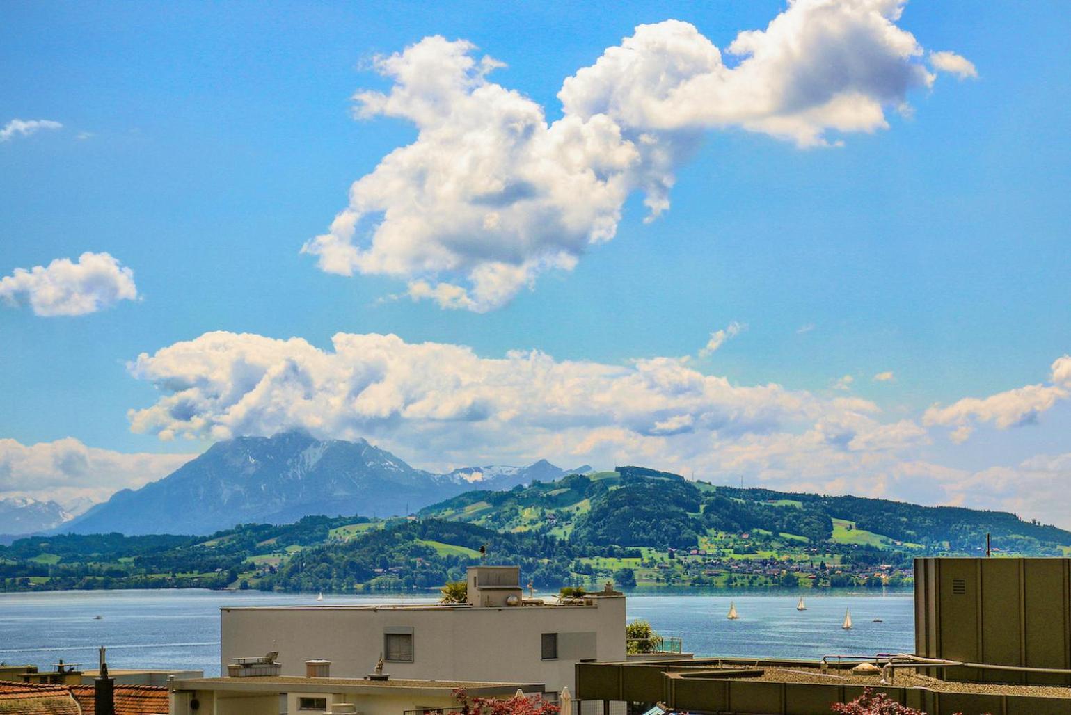 Ariser - Zug Lake View Business Apartment מראה חיצוני תמונה